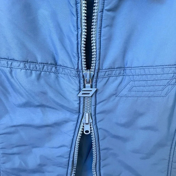 Anba of Austria VNTG 80s/90s size 14 Blue Puffer SKI Jacket Made in Austria - Picture 14 of 15